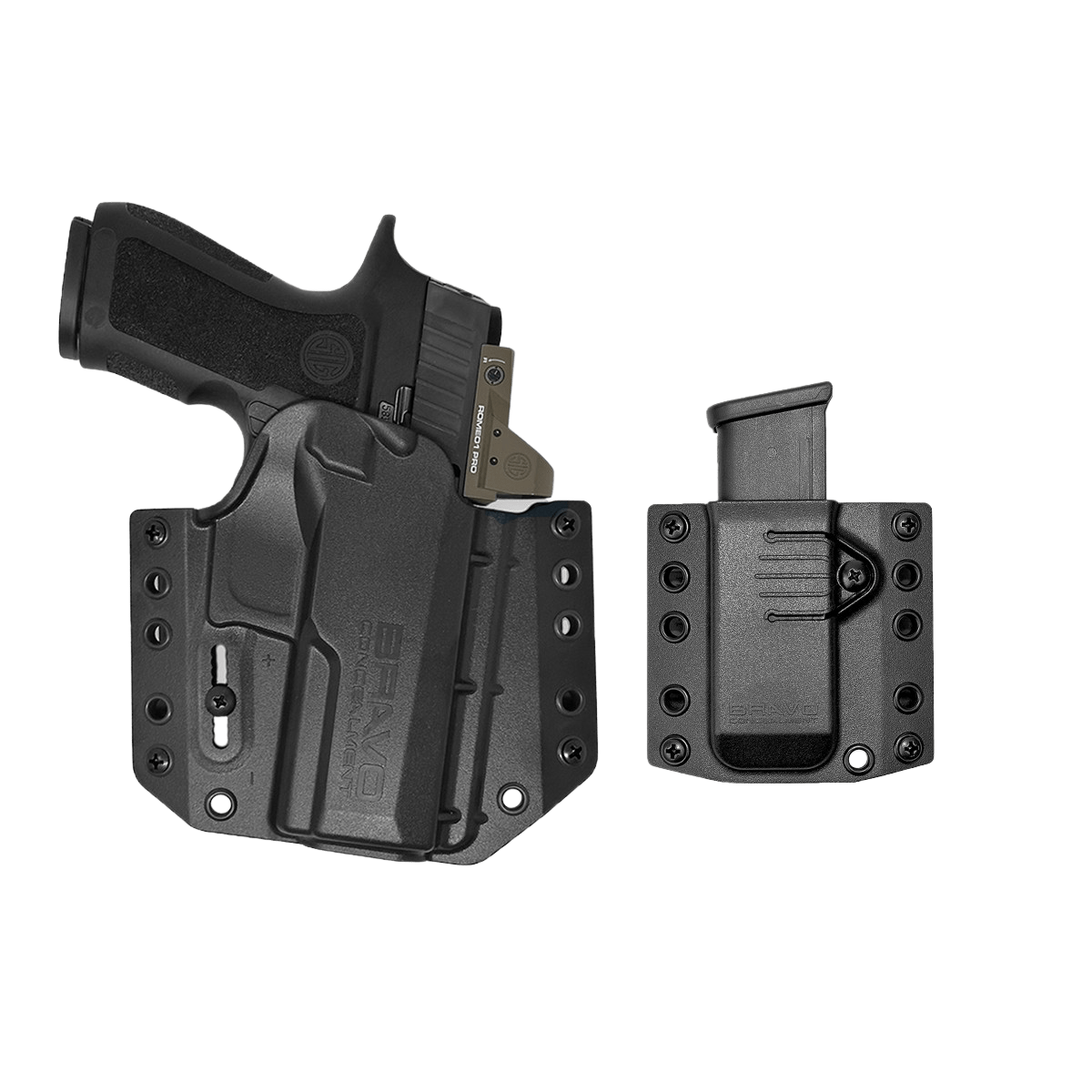 Sig P320 RXP X-Compact Gun Holster Combo | OWB Concealed Carry– Bravo ...
