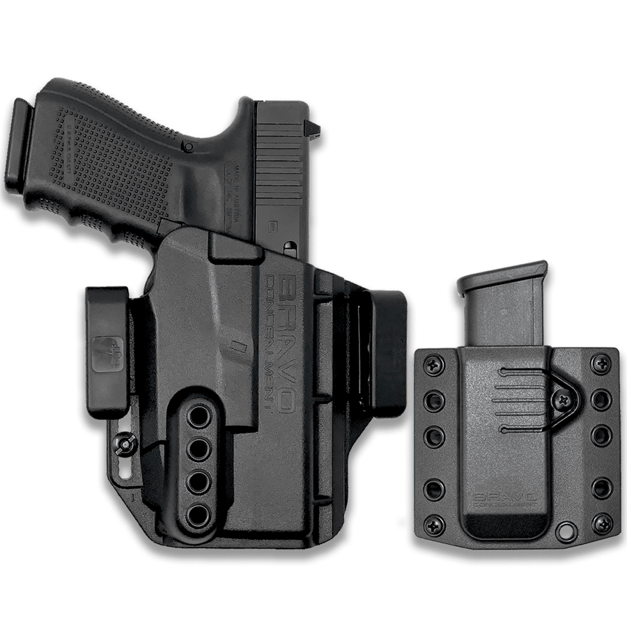 IWB Combo  for Glock 19M Streamlight TLR-7A - Bravo Concealment