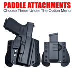 1911 Ruger 4.25" (non-rail) OWB Kydex Gun Holster - Bravo Concealment