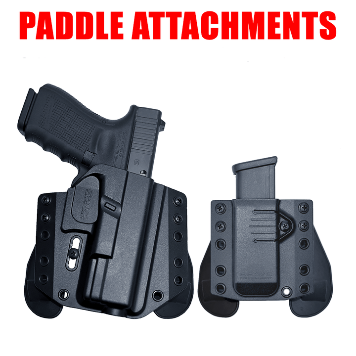 Horizontal Shoulder Holster Fits, Springfield Hellcat 9mm 3\" Barrel R/H # 1524