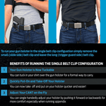 Springfield Hellcat IWB Gun Holster Combo - Bravo Concealment
